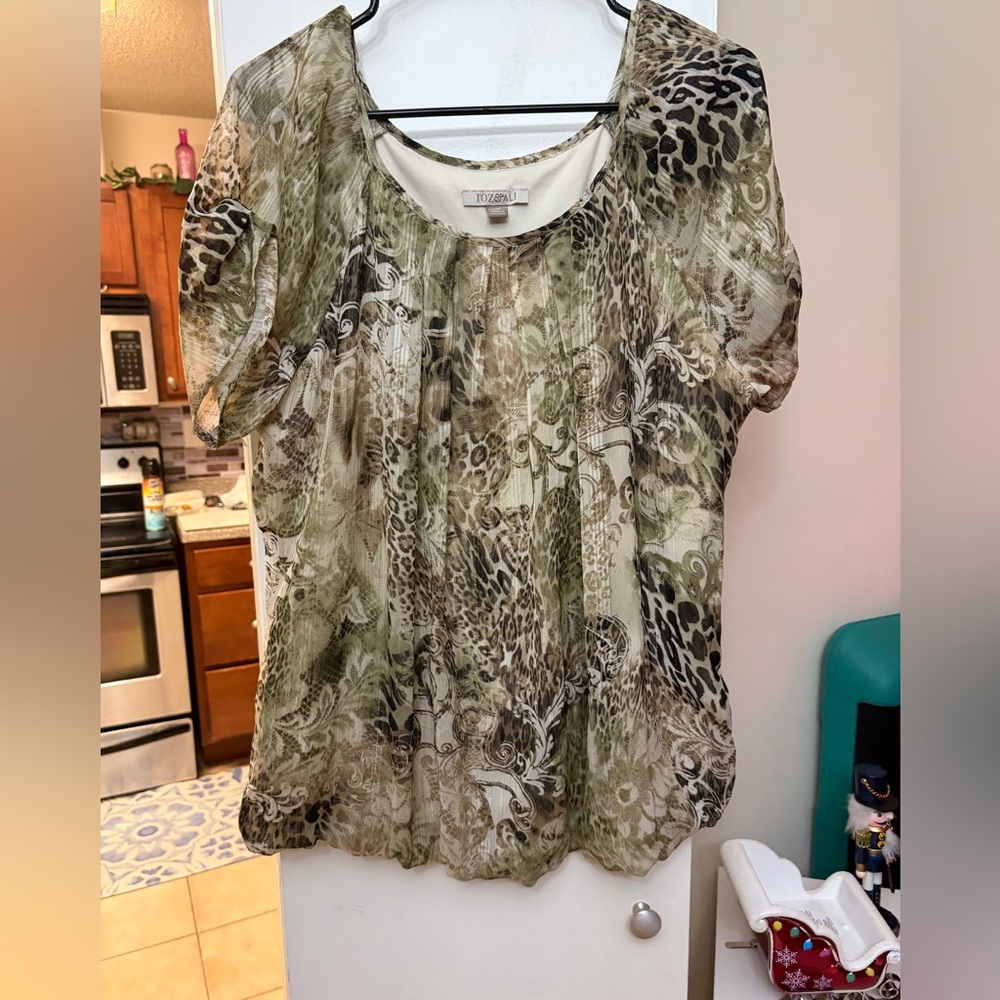 Bundle 2/$10 Animal Print Women's Top